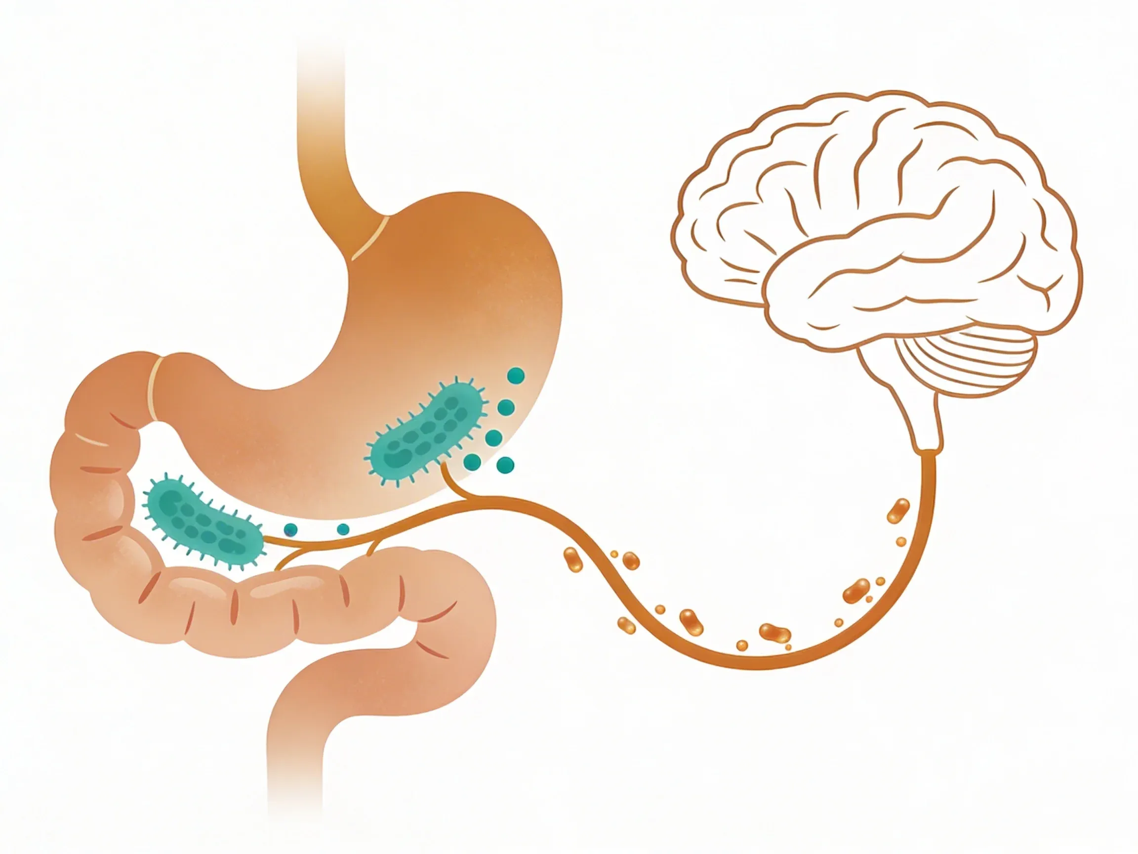 Hero image for How Gut Bacteria Talk to Your Brain Through the Vagus Nerve